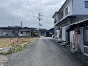 前面道路