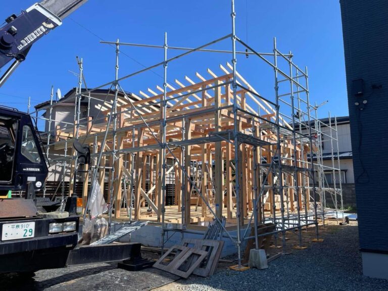 【奥州市水沢】新築工事 進捗報告｜R様邸　上棟を行いました