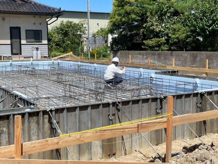【奥州市水沢】新築工事 進捗報告｜Y様邸　配筋検査を行いました